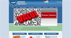 Desktop Screenshot of nationalbusinessappraisers.com